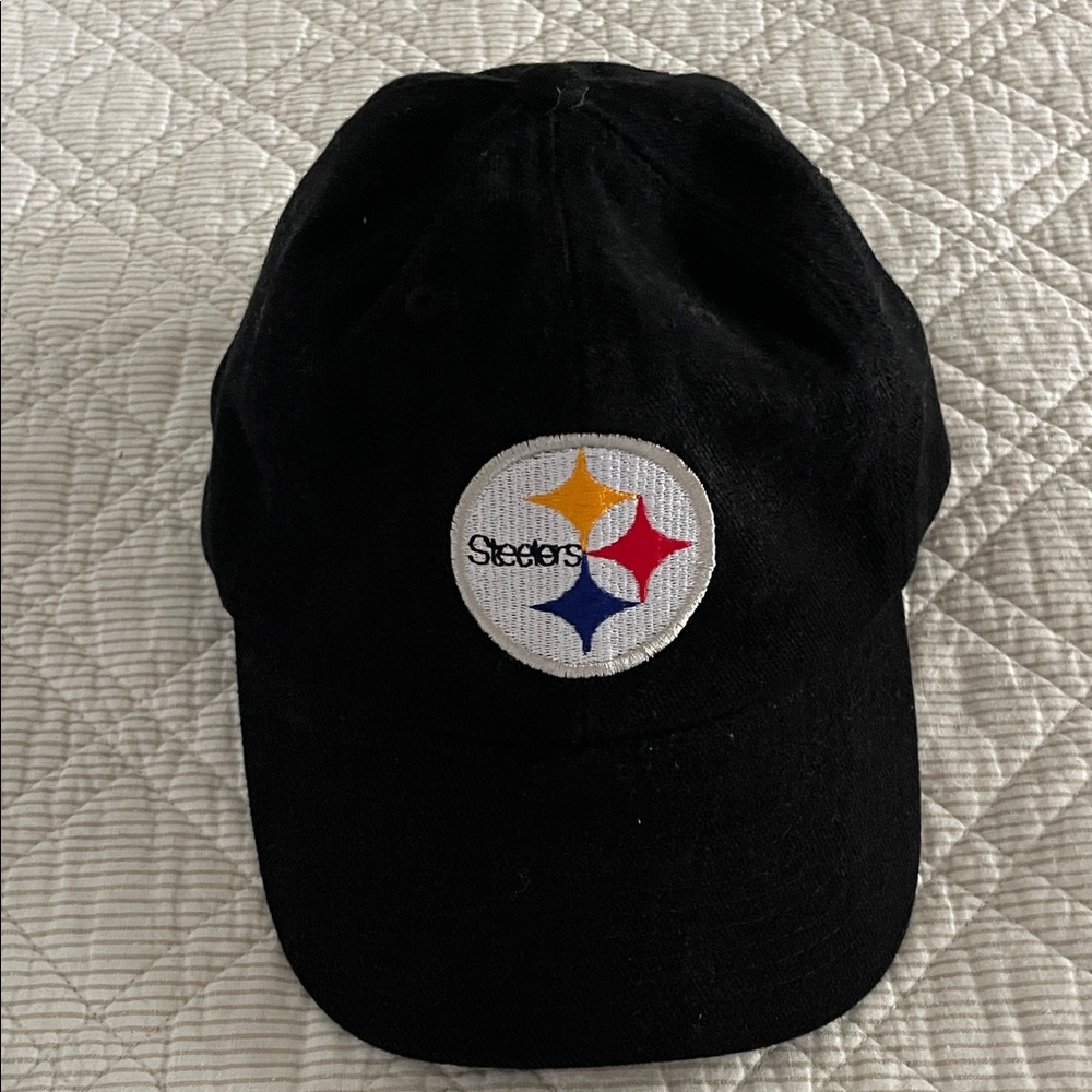 ❤️ 5/$25 Black Cap with Embroidered Logo